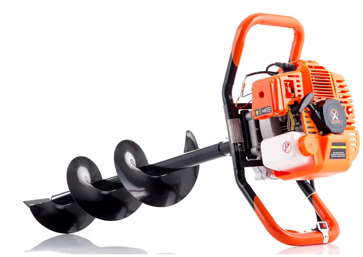 MAR-POL M84000/2 MOTOROVÝ ZEMNÝ VRTÁK 62cc + VRTÁK 150mm 2,3kW