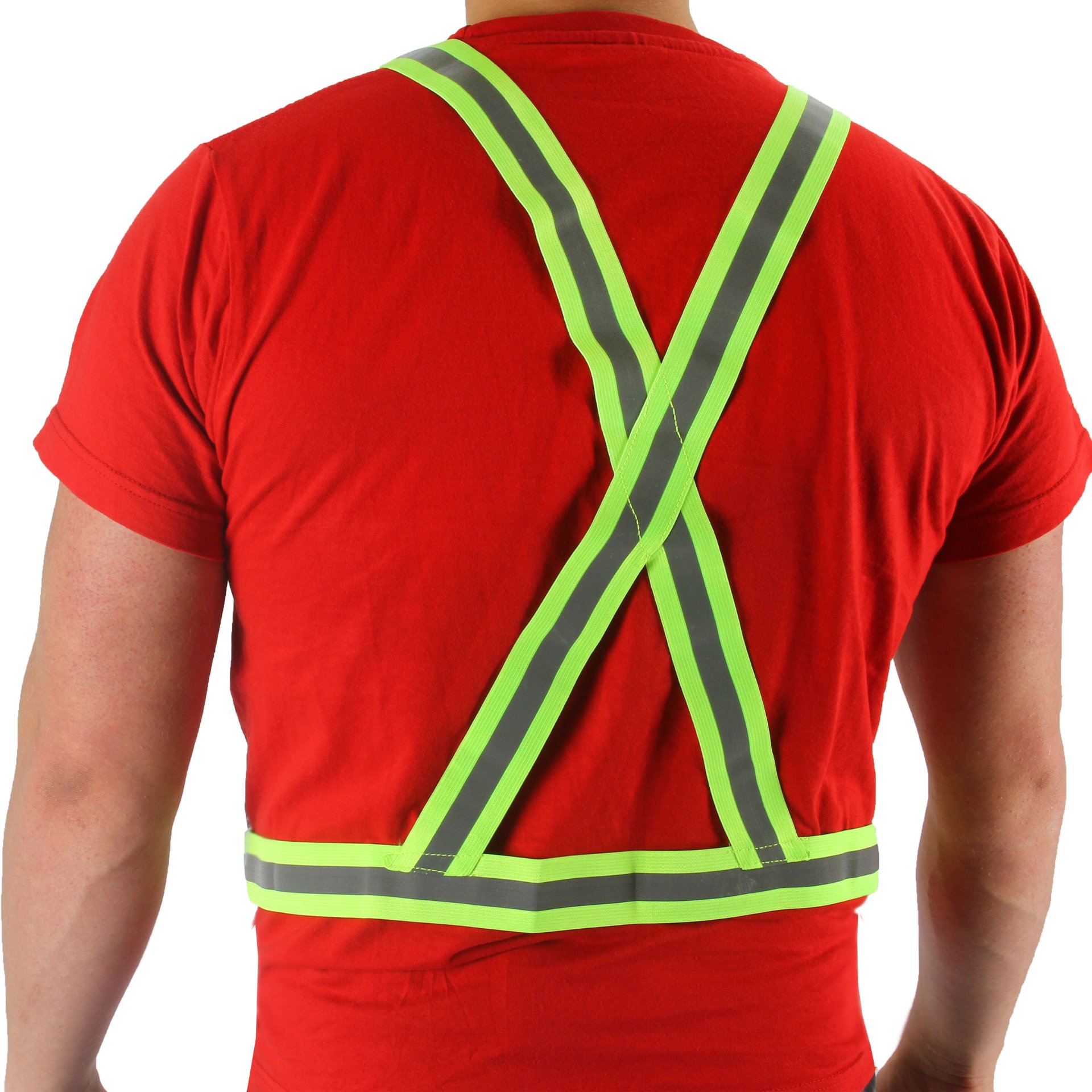 M02010 MAR-POL Reflexné popruhy traky - žlté