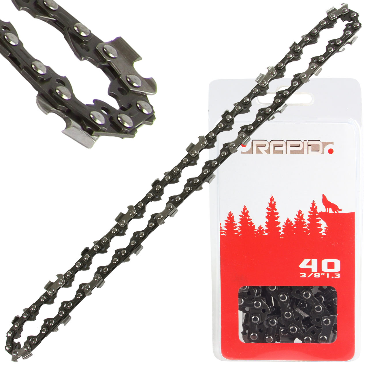 MAR-POL M86649 Pílová reťaz 40*3/8"*1,3 mm RAPID