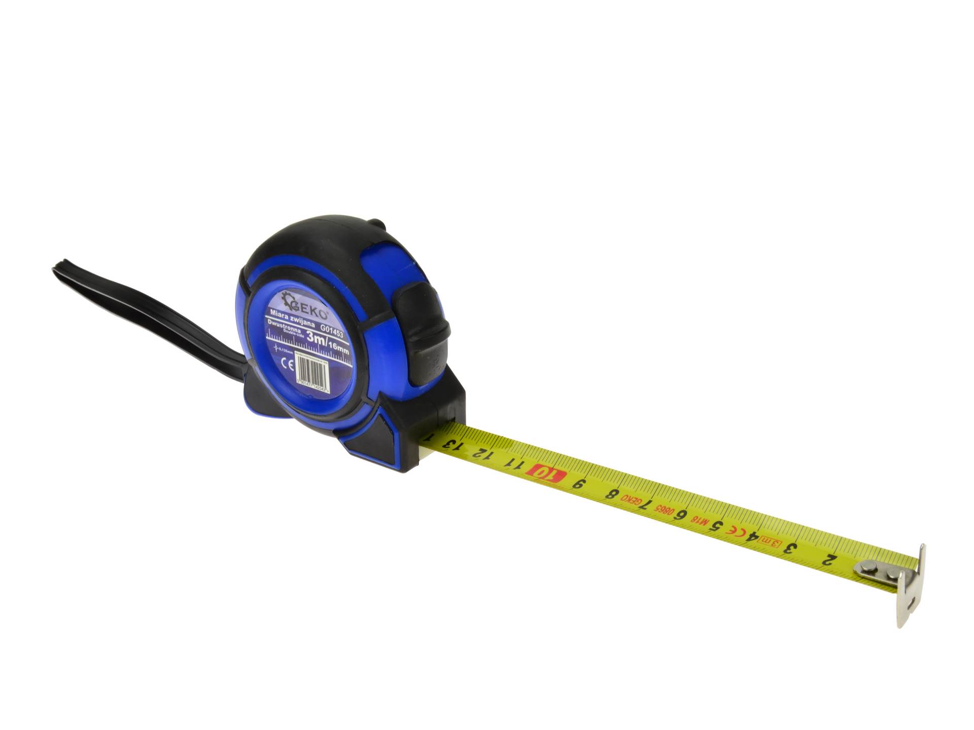 GEKO G01453 Zvinovací meter 3m x 16mm obojstranný