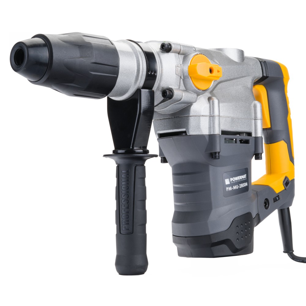 POWERMAT PM-MU-2800M Príklepové kladivo s funkciou vŕtania 18J SDS-MAX