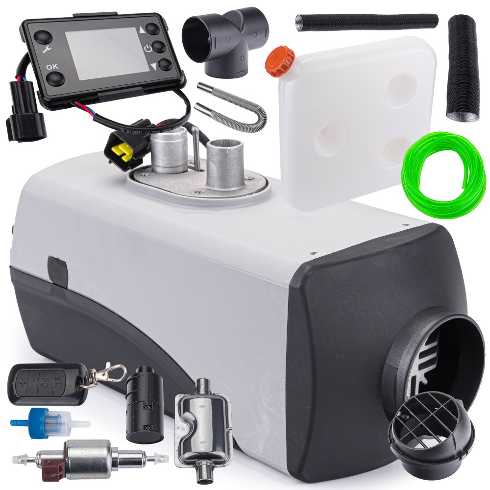 POWERMAT PM-AG-8M1 Naftový ohrievač vzduchu kúrenie 8kW 12V 10L Webasto