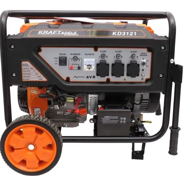 KRAFT&DELE KD3121 Elektrocentrála generátor prúdu 6,5kW AVR