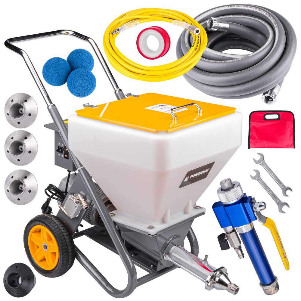 Powermat PM-AGT-1500M Omietací stroj omietačka na omietku 50L 1500W