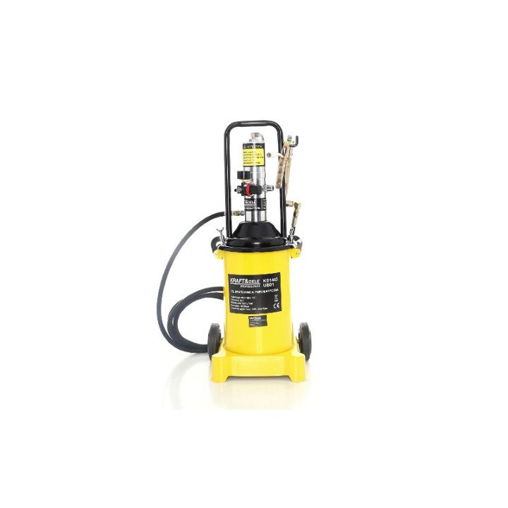 KRAFT&DELE KD1443 Pneumatický mazací lis, maznica 12L