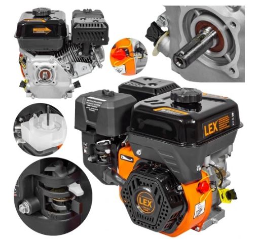 MAX LXGE180F Spaľovací motor 8,5HP 19mm 180F OHV