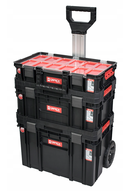 Irma QB210 Pojazdný box na náradie SET 3v1 QBRICK