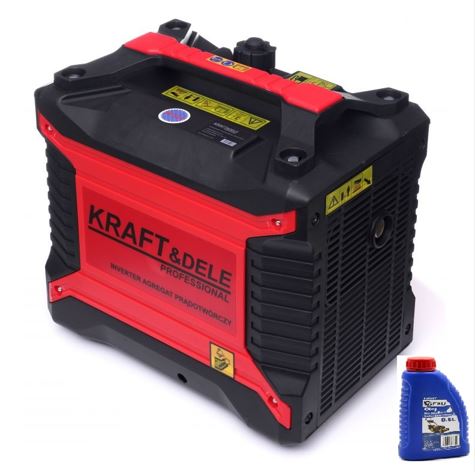 KRAFT&DELE KD193 Invertorová elektrocentrála generátor prúdu 2,5kW 230V