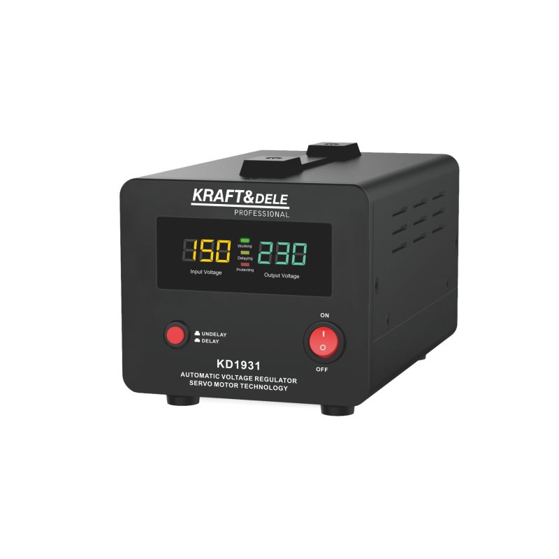 Kraft&Dele KD1931 Stabilizátor napätia regulátor elektrickej energie 1000VA 230V AVR