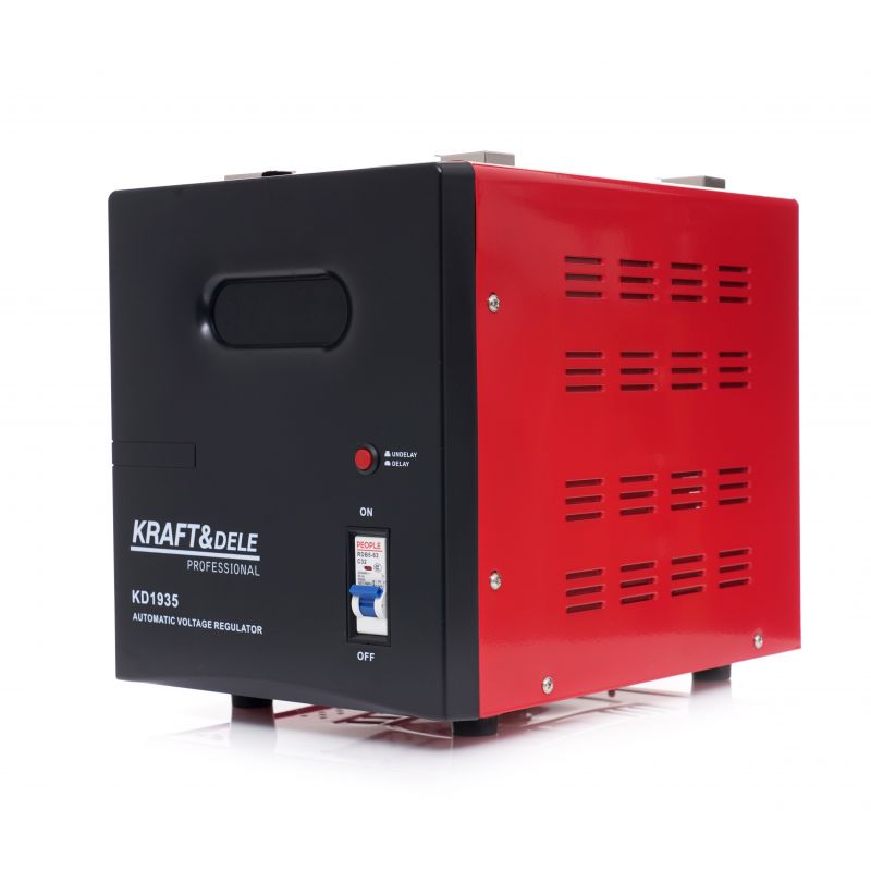 Kraft&Dele KD1935 Stabilizátor napätia regulátor elektrickej energie 5000VA 230V AVR