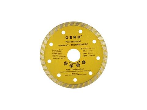 GEKO G00260 Diamantový kotúč na betón turbo 115x22,2mm PROFI