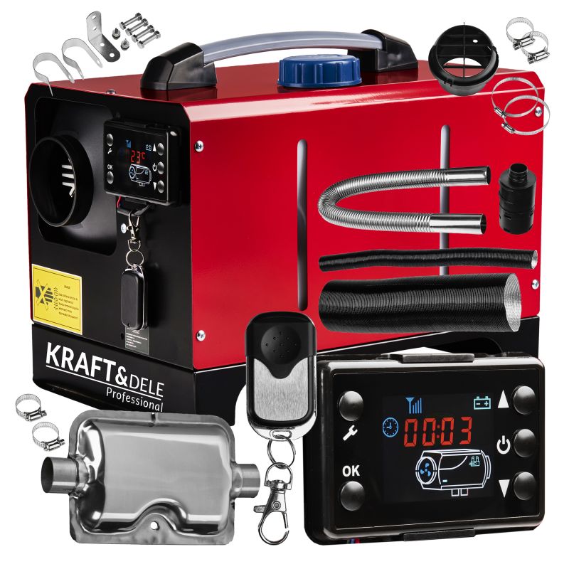 Kraft&Dele KD11780 Ohrievač WEBASTO 8kW 12/230V