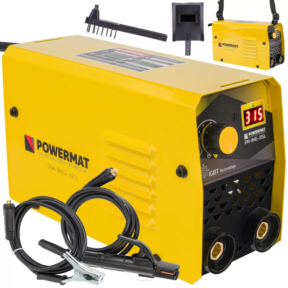 POWERMAT PM-IMG-315L Invertorová zváračka LCD MMA 315A IGBT