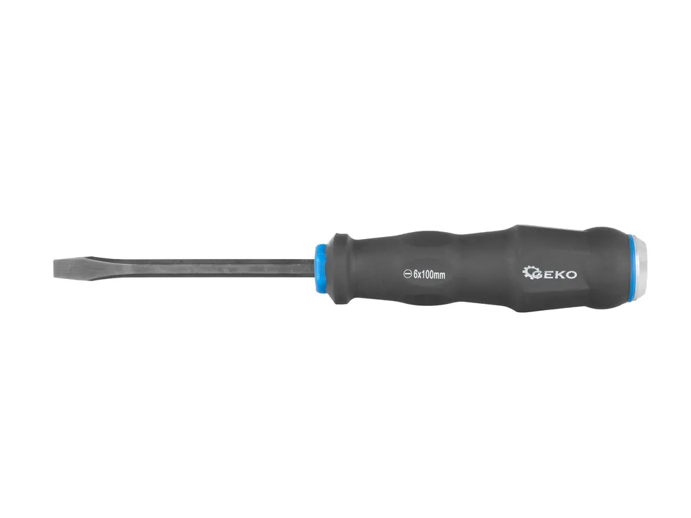 GEKO G32064 Plochý skrutkovač na podbíjanie 6x100mm CrV