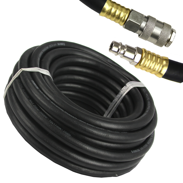 MAR-POL M82105 Hadica na vzduch gumená s rýchlospojkami 10m 10x17mm
