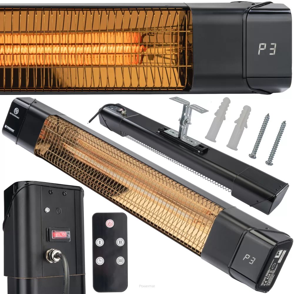 POWERMAT PM-GPC-2500DL Infračervený ohrievač infražiarič 2000W