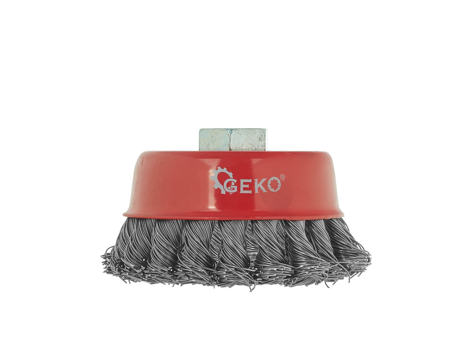 GEKO G00594-1 Predná kefa z pleteného drôtu 85 mm