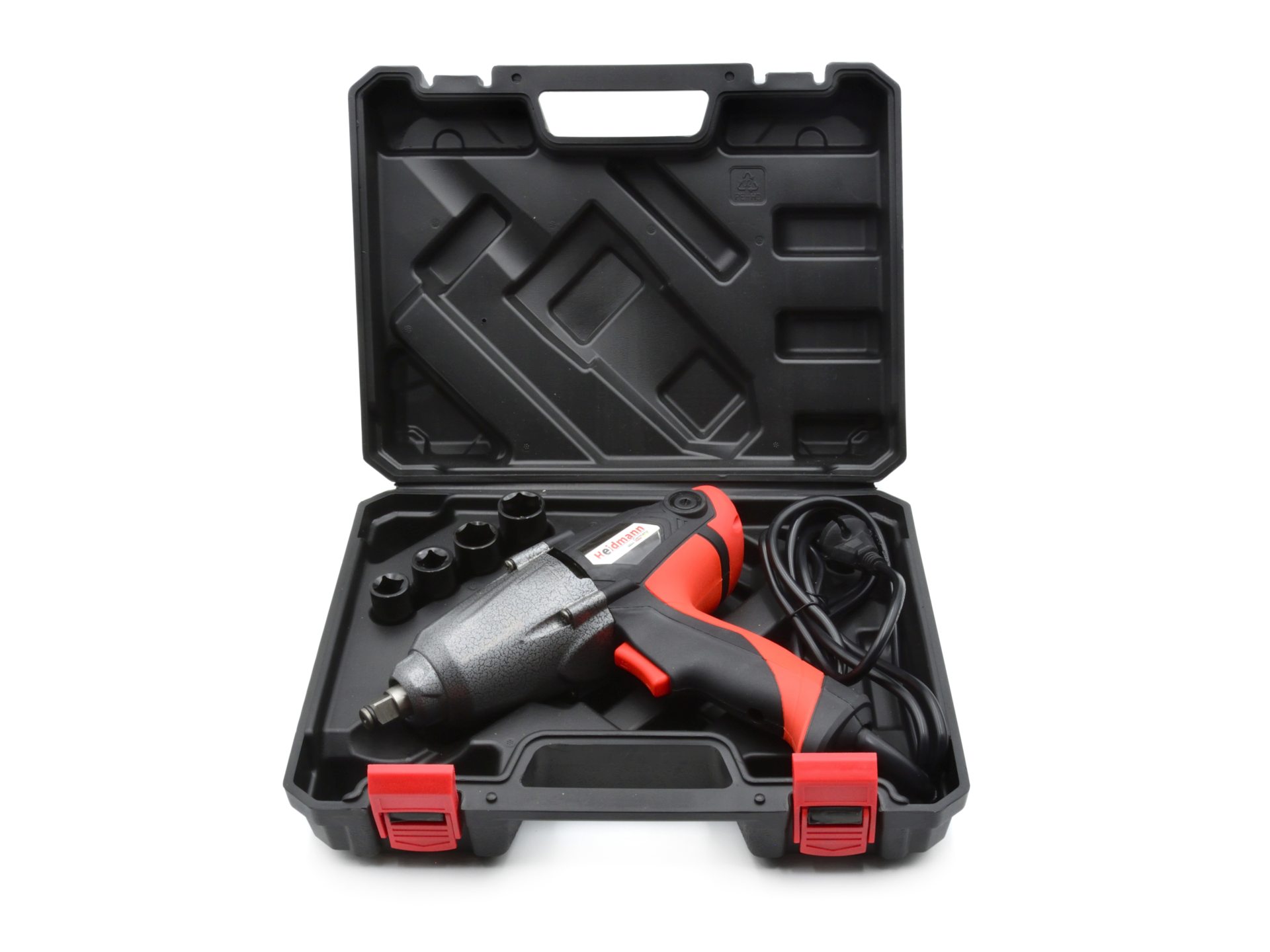 Heidmann H00518 Elektrický príklepový uťahovák 1/2" 800Nm nástrčné hlavice