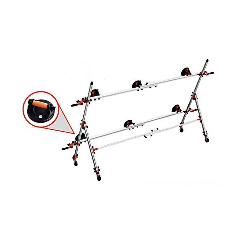 Kraft&Dele KD10735 Prísavky držiak stojan pre veľkoformátové dlažby obklady 160 - 360cm