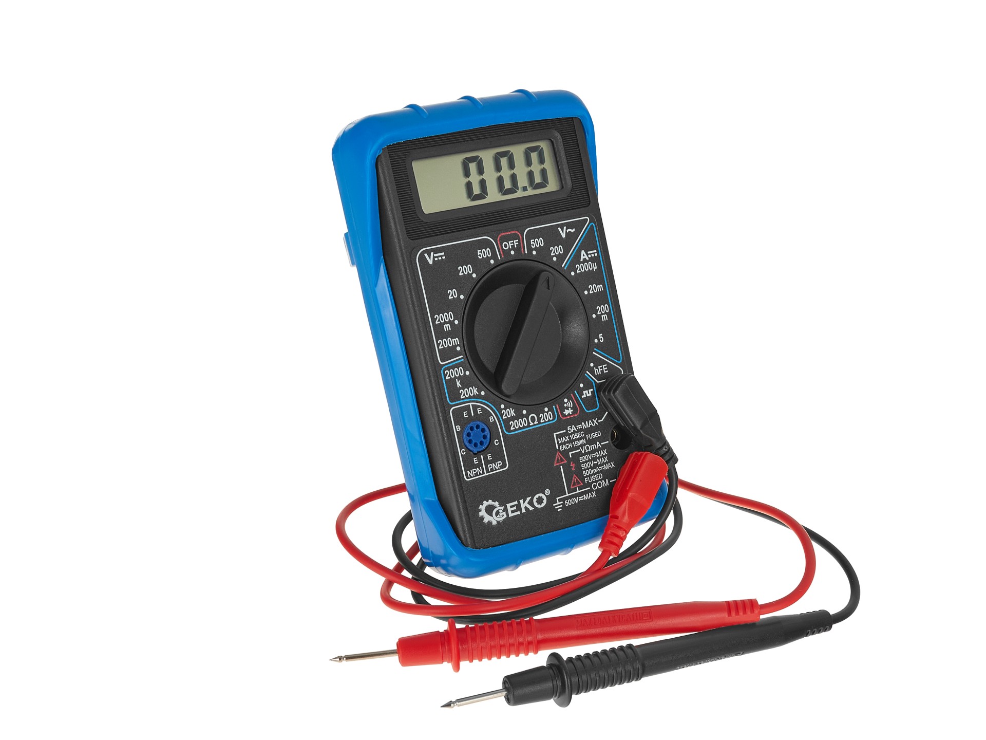 GEKO G30823 Univerzálny merač multimeter skúšačka s bzučiakom