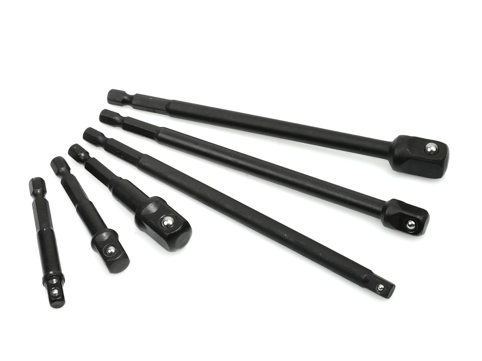 Geko G10530 Predlžovacie gola nástavce kľúče Hex 1/4"-1/2" 6ks