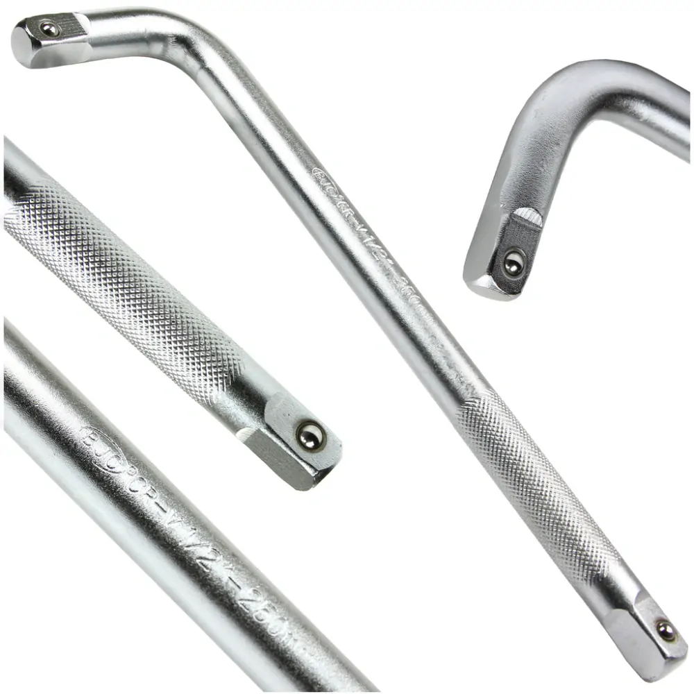 MAR-POL M58247 Ohnutý trhací kľúč 1/2" typ-L 25cm