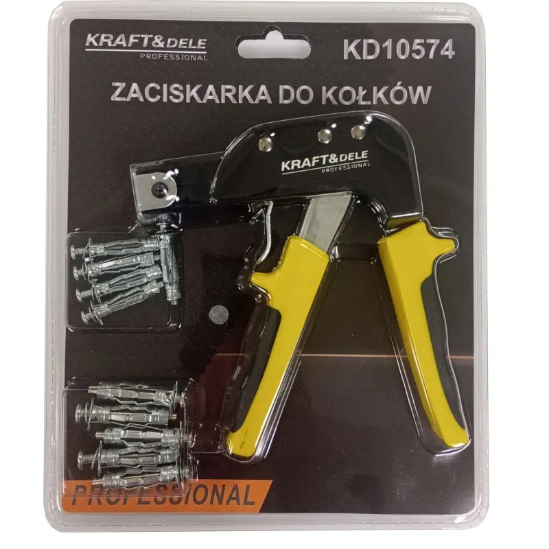 KRAFT&DELE KD10574 Kliešte na hmoždinky molly sada