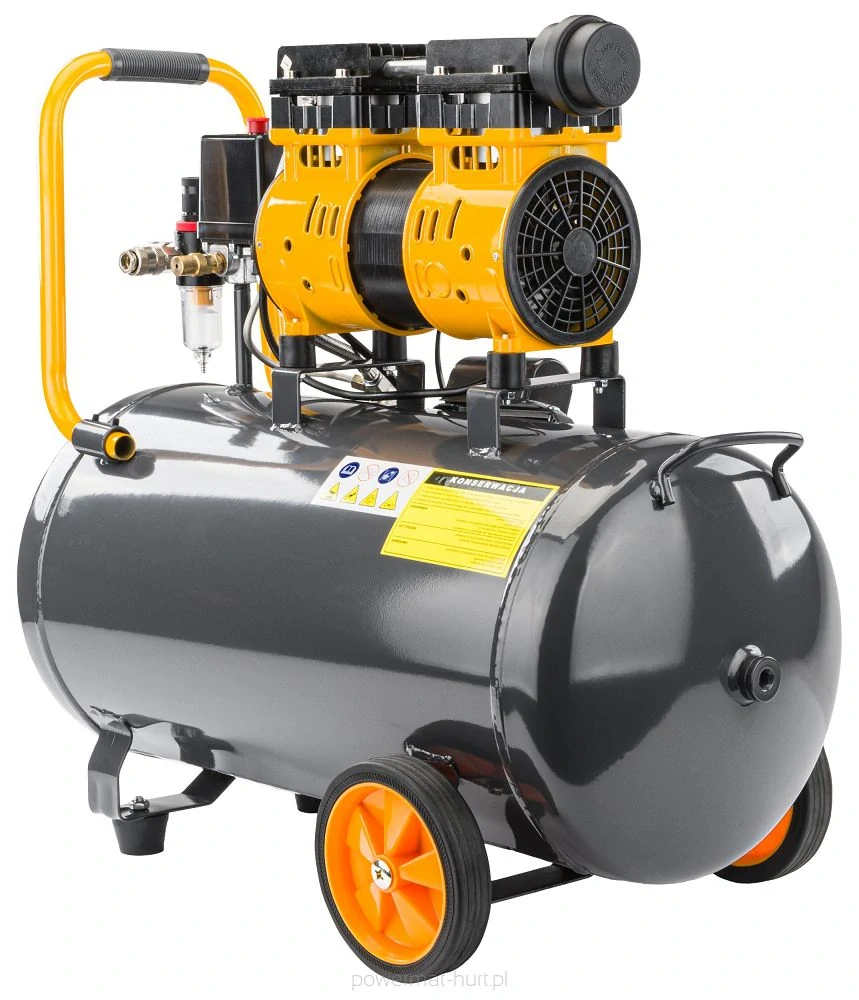 POWERMAT PM-KBO-50T Bezolejový kompresor 50L 8bar