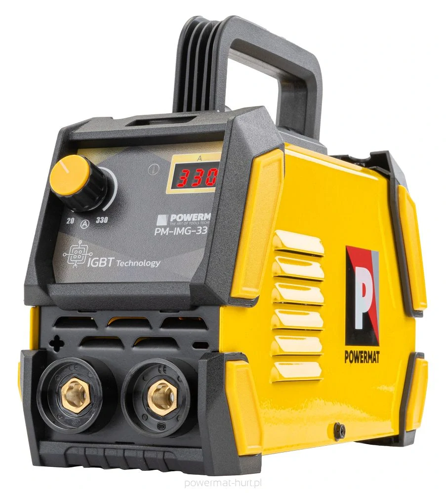 POWERMAT PM-IMG-330L Invertorová zváračka LCD MMA 330A IGBT