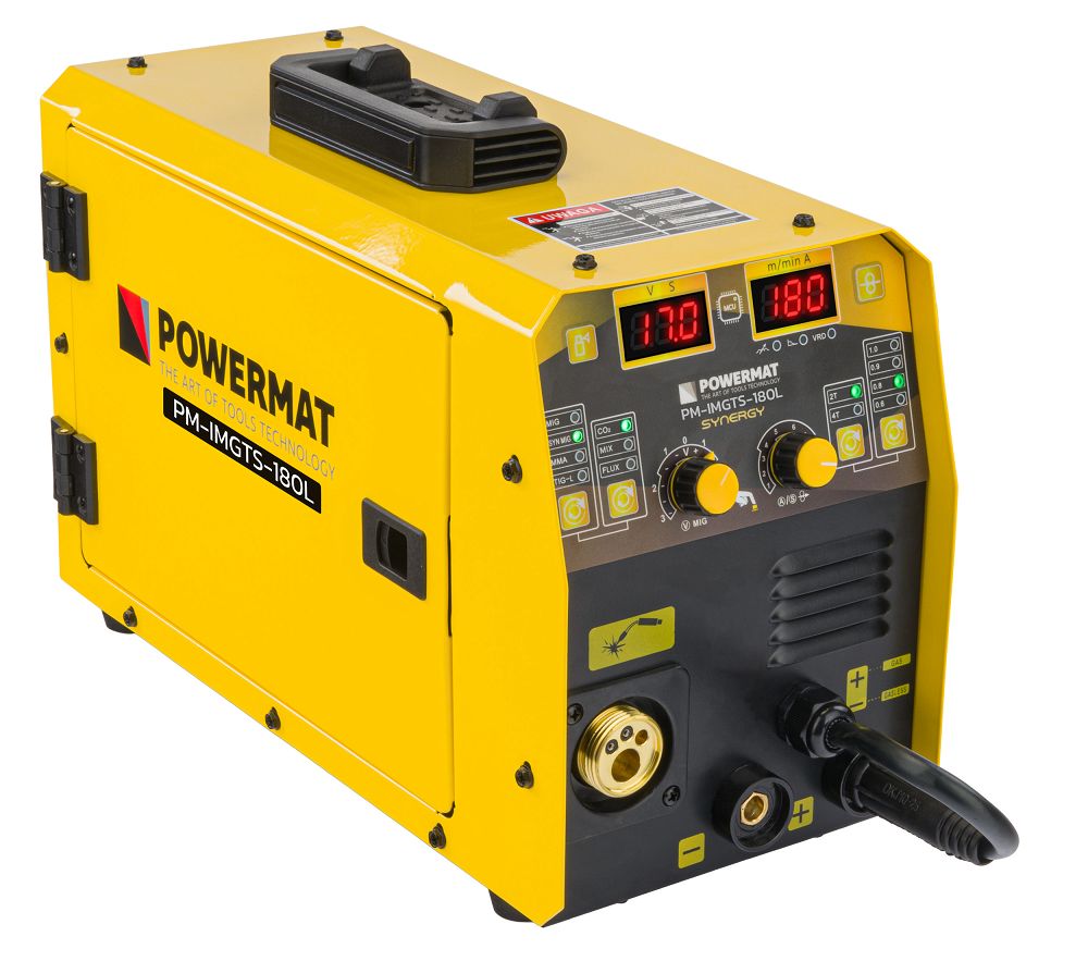 POWERMAT PM-IMGTS-180L INVERTOROVÁ ZVÁRAČKA INVERTOR MIG MAG MMA TIG 180A