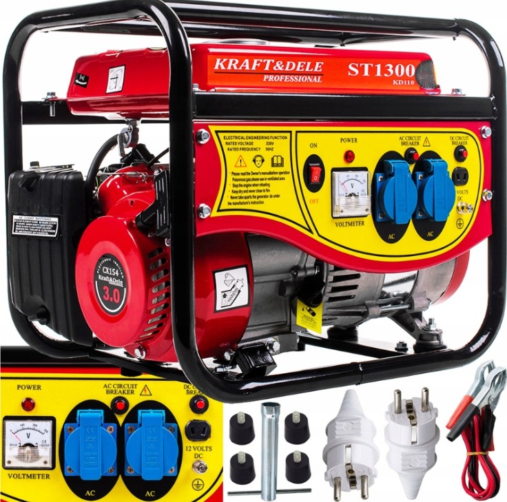 Kraft&Dele KD110 Elektrocentrála 1500W 12V / 230V