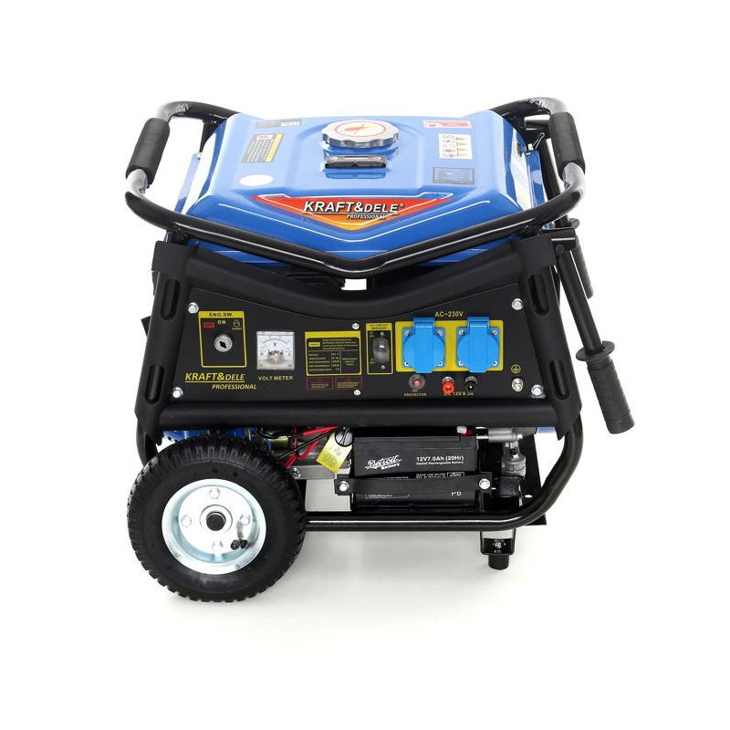 Kraft&Dele KD144 7 HP ELEKTROCENTRÁLA GENERÁTOR PRÚDU 3000W 12V 230V
