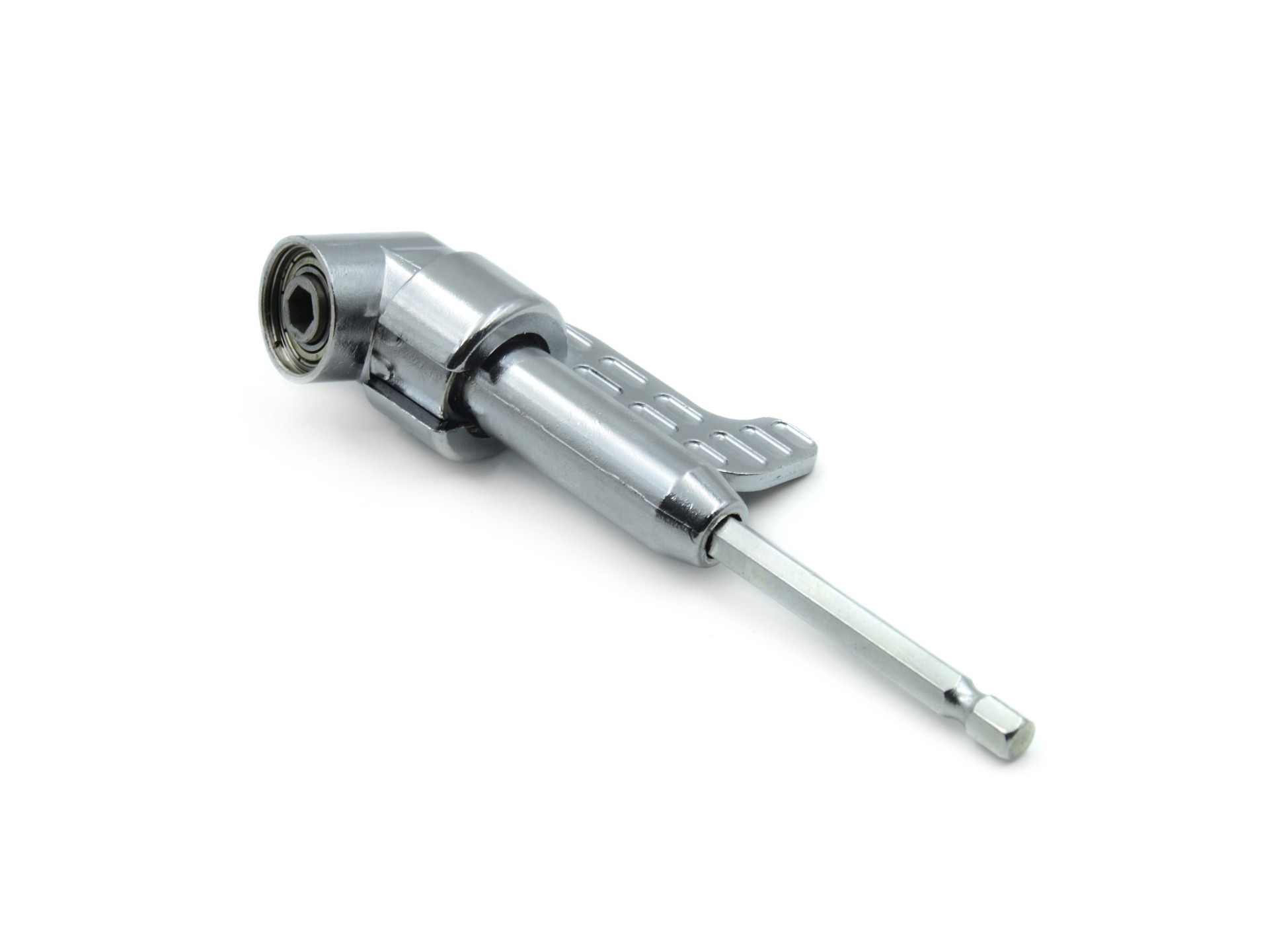 GEKO G15018 Uhlová rukoväť adaptér na bity na skrutkovač 130mm 1/4"