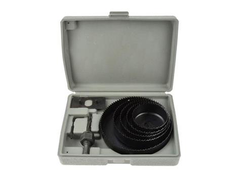 Geko G30003 Vykružováky korunkové vrtáky do dreva sadrokartónu SADA 8ks 64-127mm