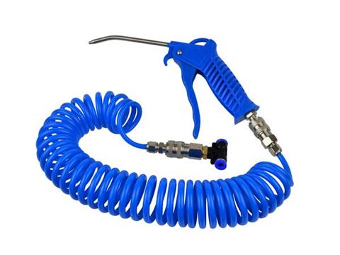 GEKO G01165 Vzduchová ofukovacia pištoľ fúkacia + 5m hadica, T-prípojka 6mm