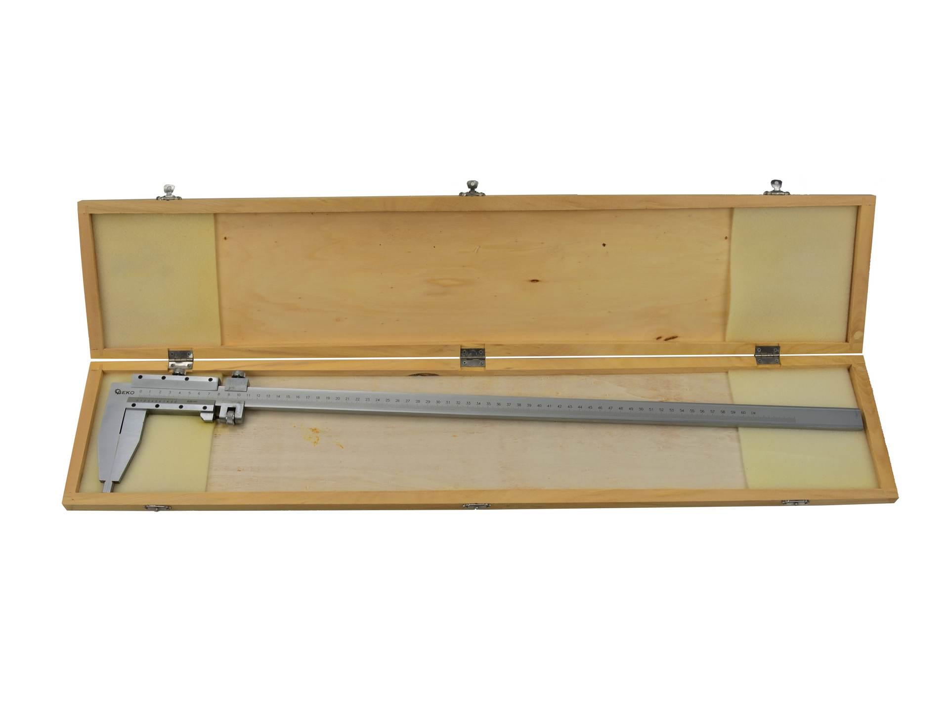 GEKO G01496 Posuvné MERADLO ŠUPLERA manuálná 0,05 mm, 600 mm