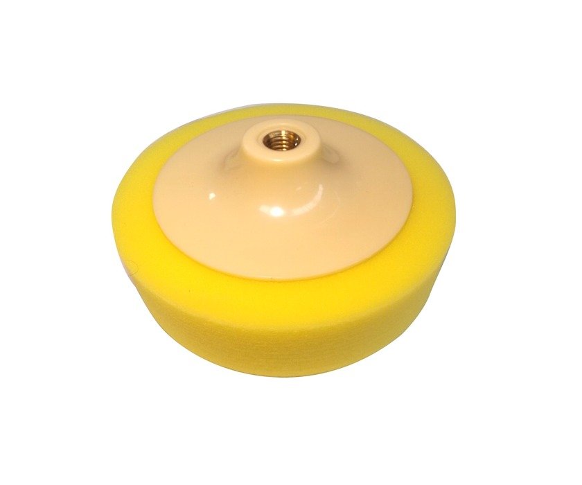 MAGMA Leštiaci kotúč, penový špongia 150mm, 45mm stredná žltá
