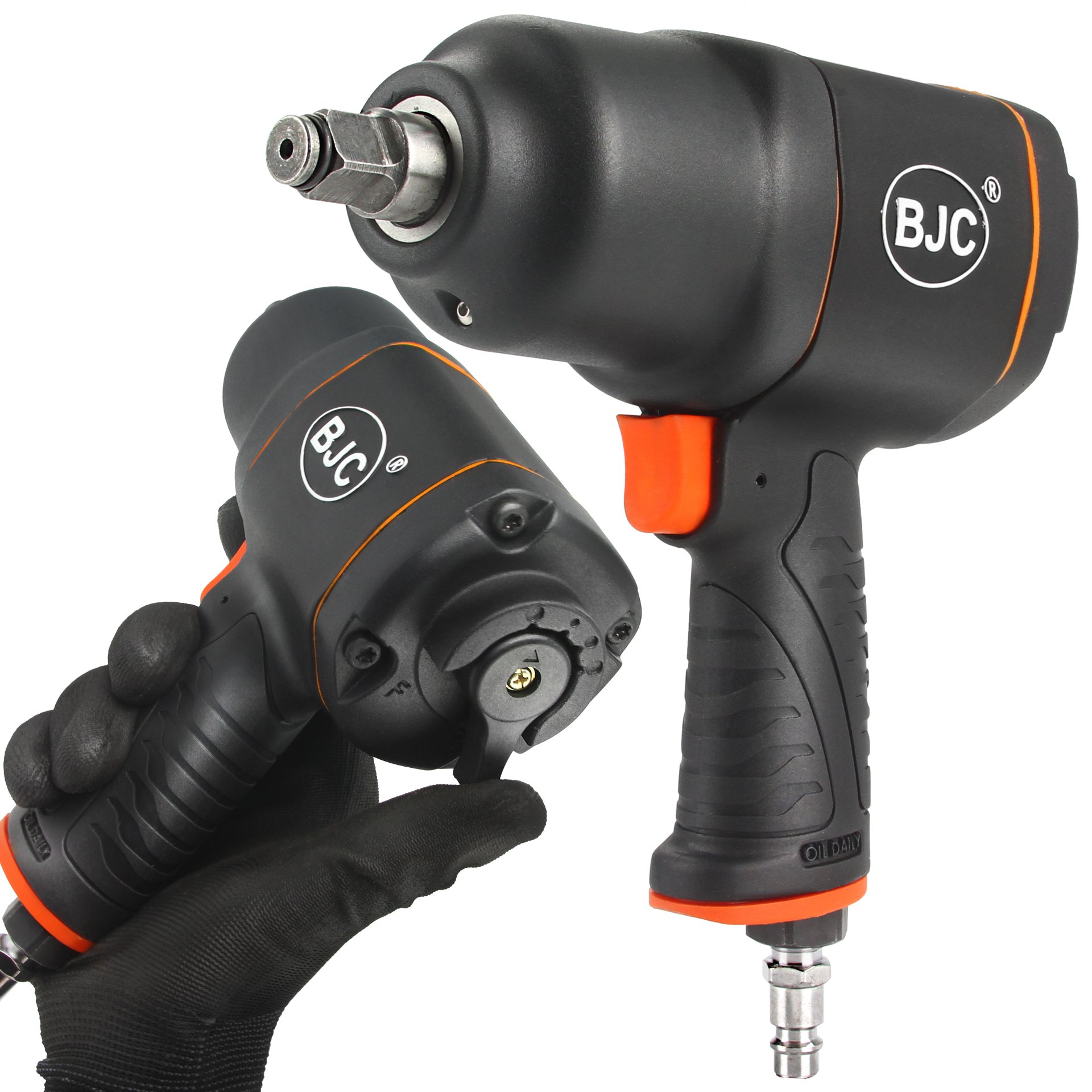 Mar-pol BJC M80528 Pneumatický rázový uťahovák 1600Nm kľúč na kolesá 1/2" BJC-112