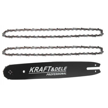 Kraft&Dele KD10150 Vodiaca lišta 14"/35cm + 2 reťaze 1,3mm 50