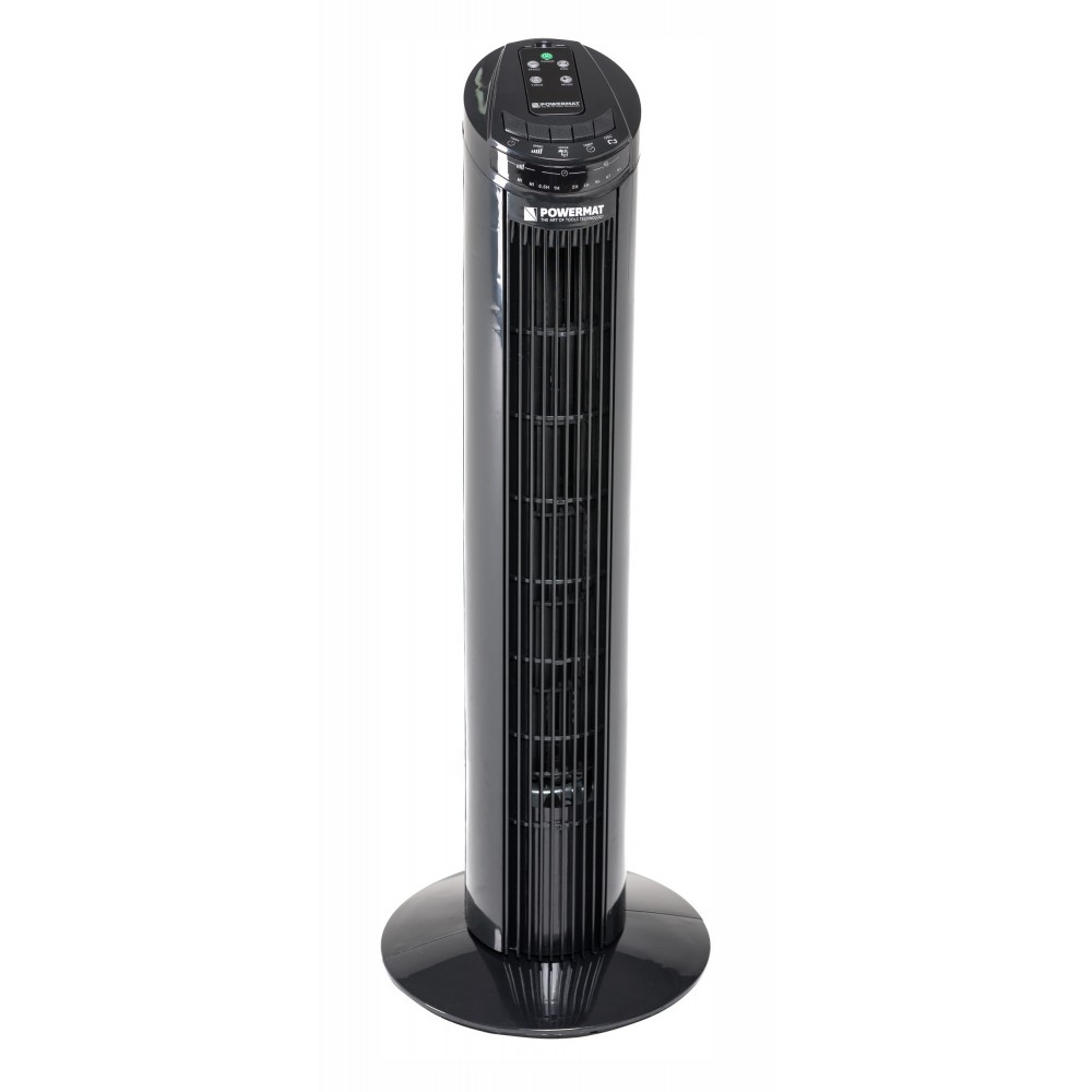 Powermat BLACK TOWER-75 Vežový stĺpový ventilátor 74cm 70W vetrák