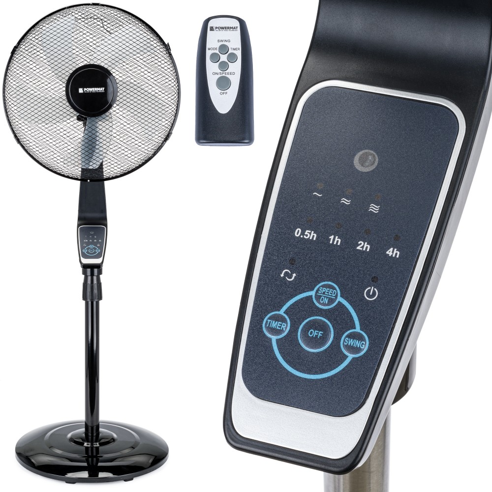 Powermat ST-4 Podlahový stojanový ventilátor 135cm 75W vetrák
