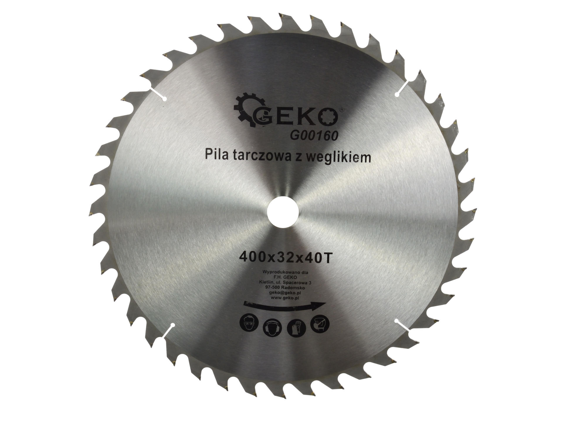 GEKO G00160 Pílový kotúč na drevo karbidový 400x32x40T