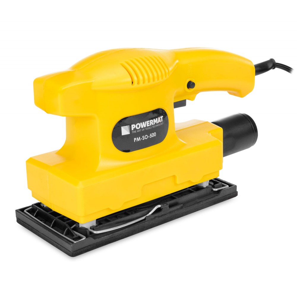 Powermat PM-SO-500 Elektrická orbitálna brúska na kov, drevo a kameň 500W
