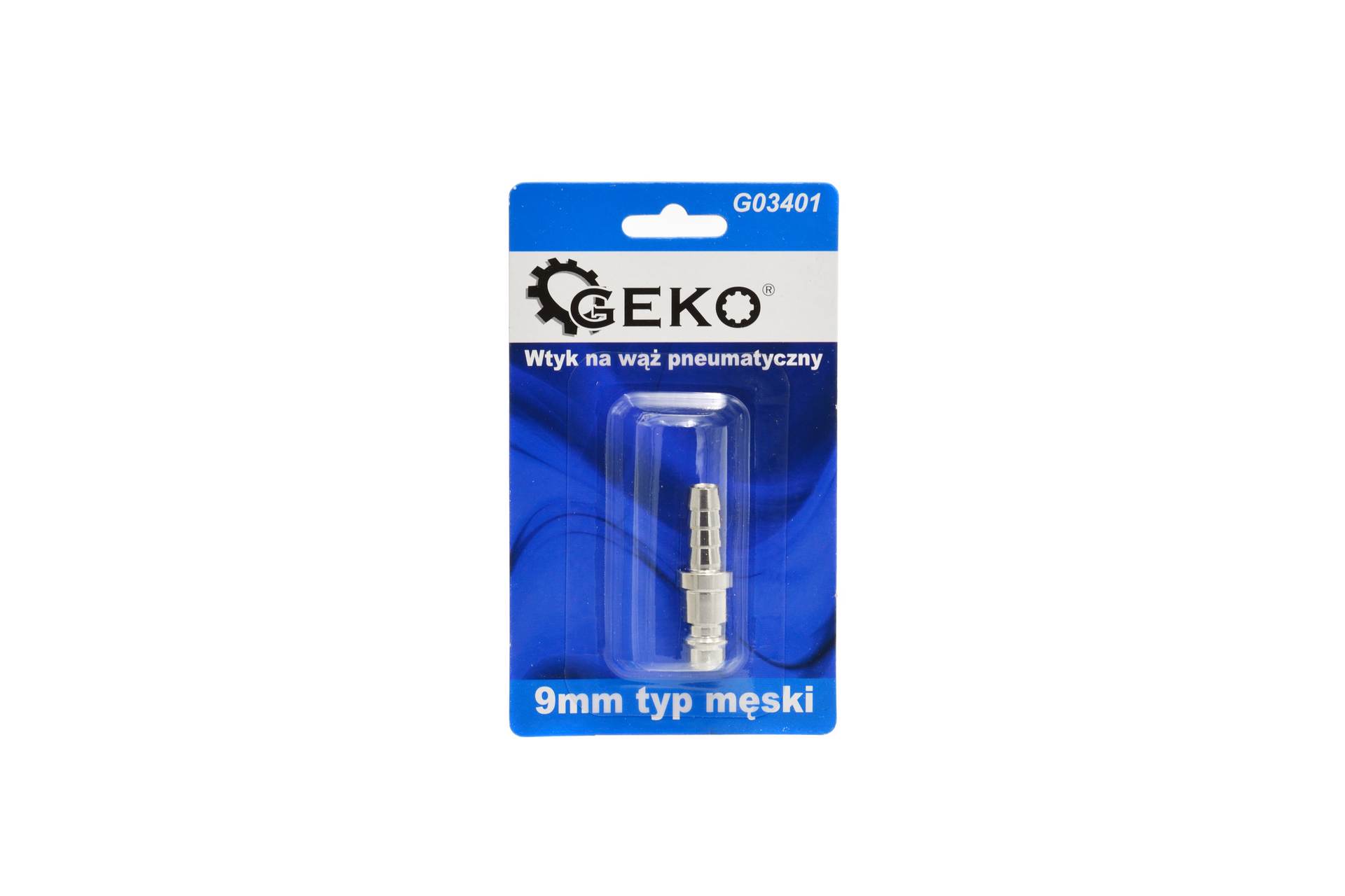 GEKO G03401 Konektor na pneumatickú hadicu 9 mm spojka adaptér samec