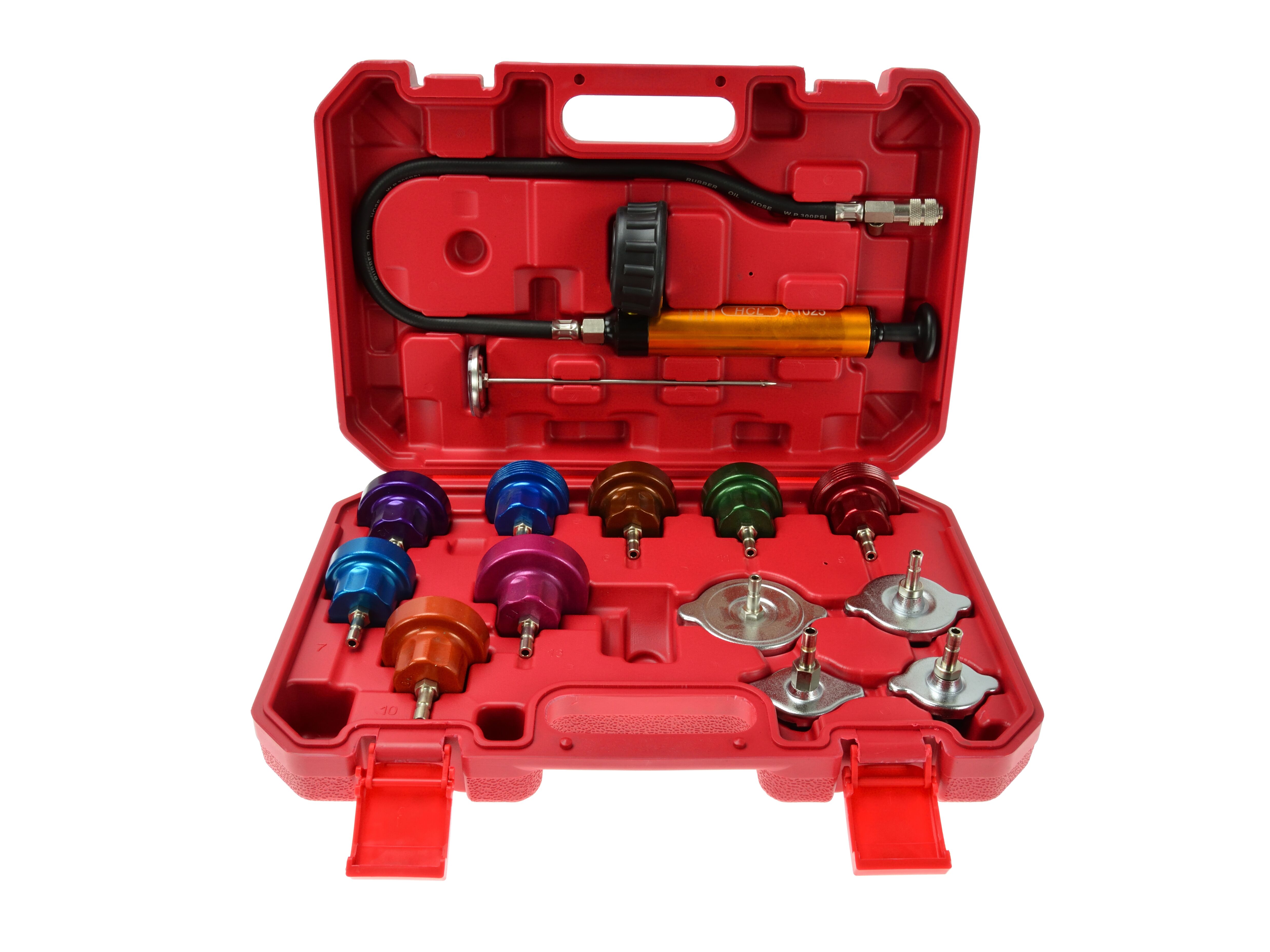GEKO G02660 Tester merač na meranie tlaku a teploty chladiča
