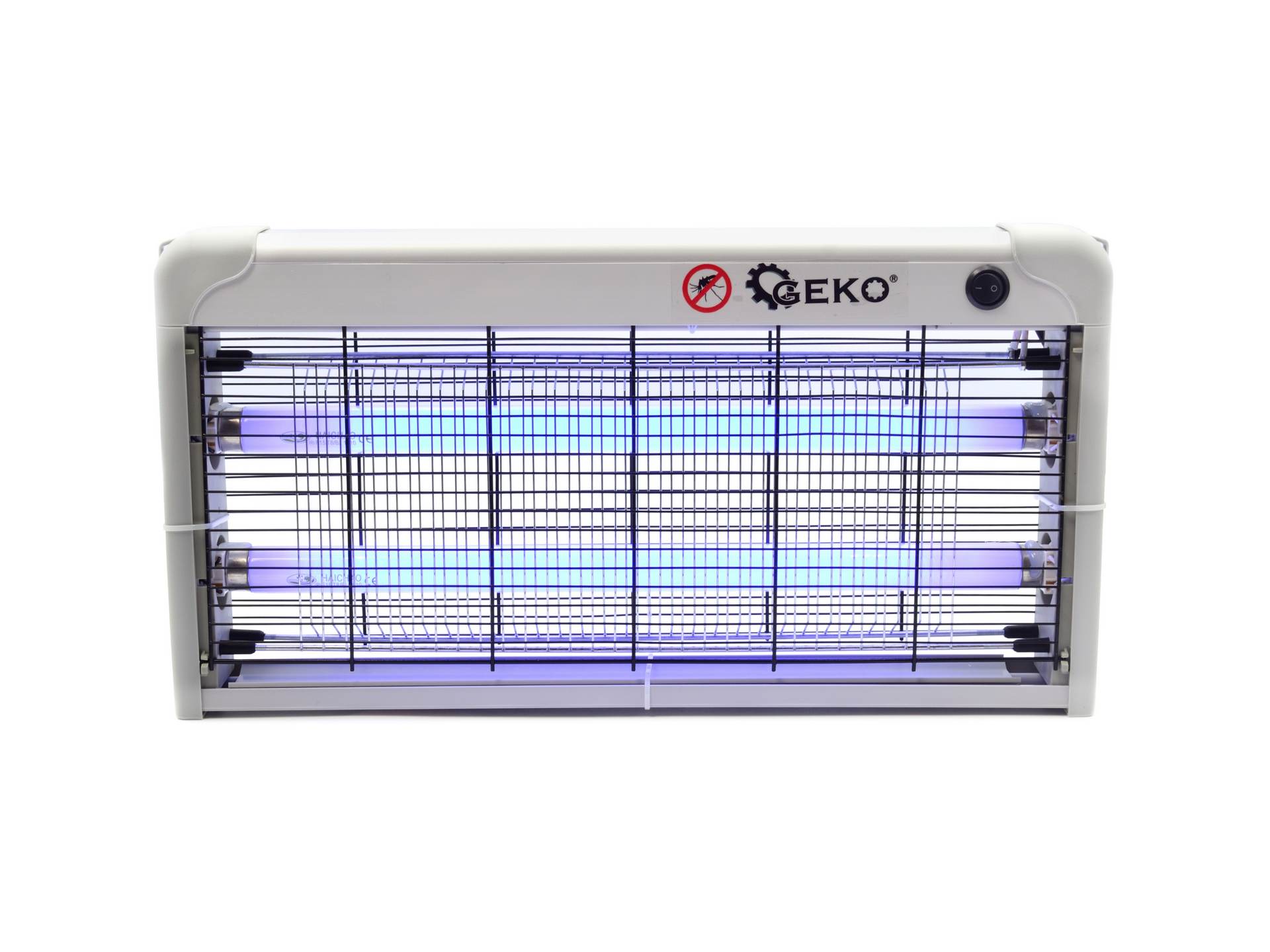 Geko G80491 Elektrická lampa proti komárom muchám lapač hmyzu UV svetlo 40W