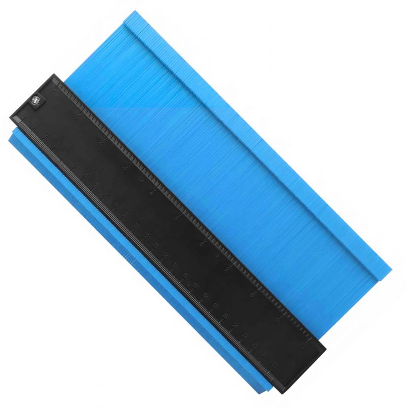KRAFT&DELE KD10387 Univerzálna šablóna na obkreslenie tvarov 125mm