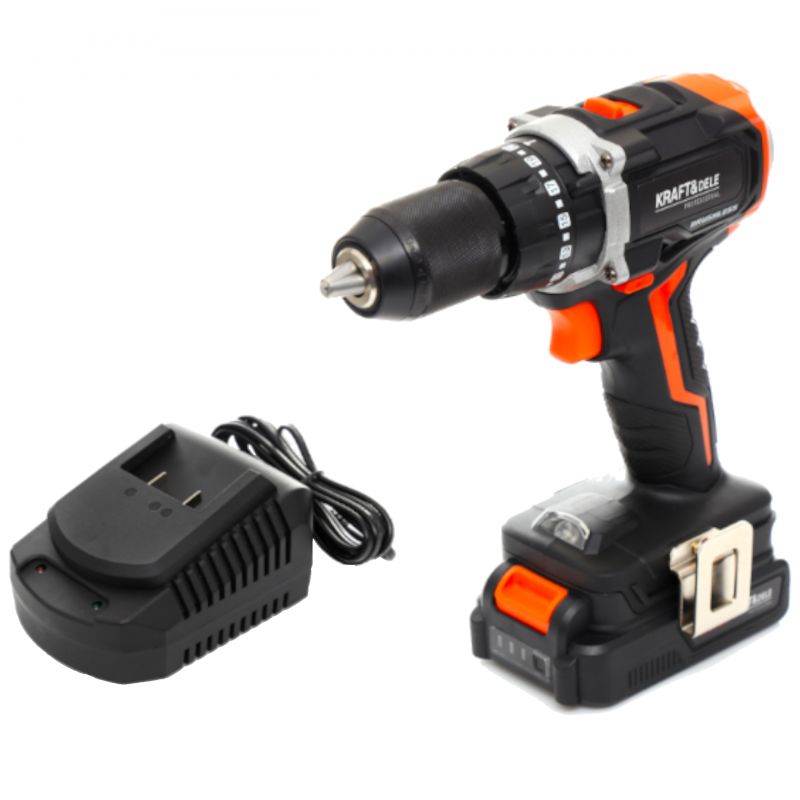 KRAFT&DELE KD1729 Akumulátorová úderová vŕtačka 18V
