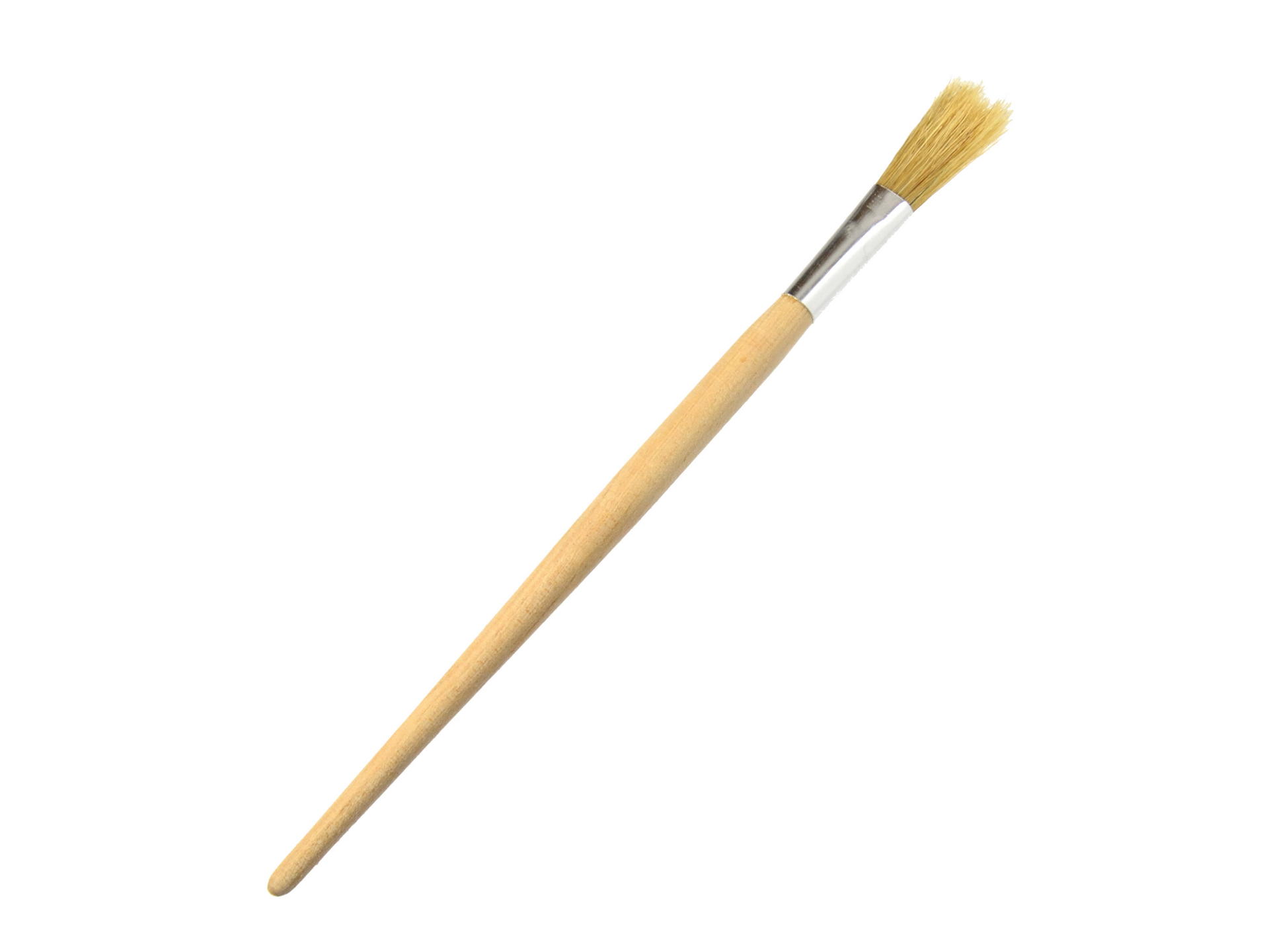 GEKO G66046 Štetec okrúhly 10 mm, drevená rukoväť, maľovanie pruhov 12 ks SADA