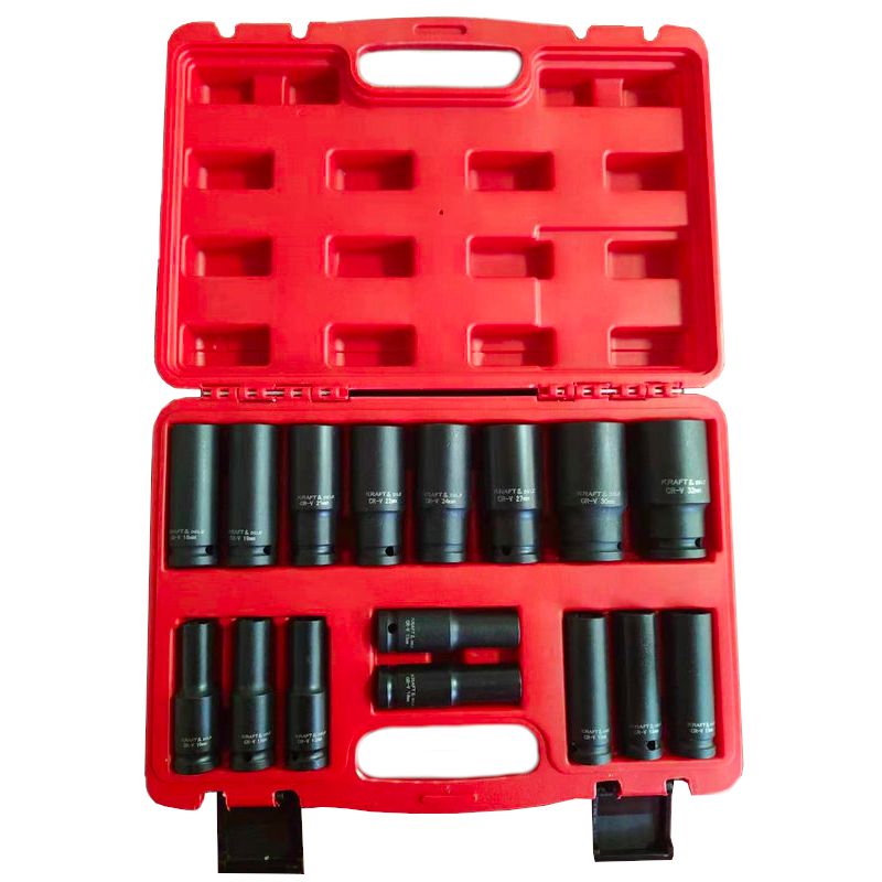 Kraft&Dele KD10531 Nástrčné kľúče 1/2" 16ks 10-32mm
